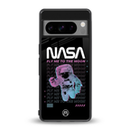 fly me to the moon back phone cover | glass case for google pixel 8 pro
