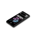 fly me to the moon back phone cover | glass case for google pixel 8 pro