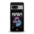 fly me to the moon back phone cover | glass case for Google Pixel 8