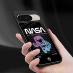 fly me to the moon back phone cover | glass case for google pixel 9