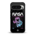 fly me to the moon back phone cover | glass case for google pixel 9 pro