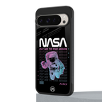 fly me to the moon back phone cover | glass case for google pixel 9 pro xl