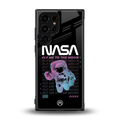 fly me to the moon back phone cover | glass case for samsung galaxy s23 ultra