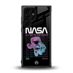 fly me to the moon back phone cover | glass case for samsung galaxy s23 ultra