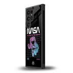 fly me to the moon back phone cover | glass case for samsung galaxy s23 ultra