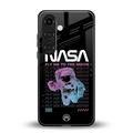 fly me to the moon back phone cover | glass case for samsung galaxy s23 plus