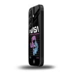 fly me to the moon back phone cover | glass case for samsung galaxy s24