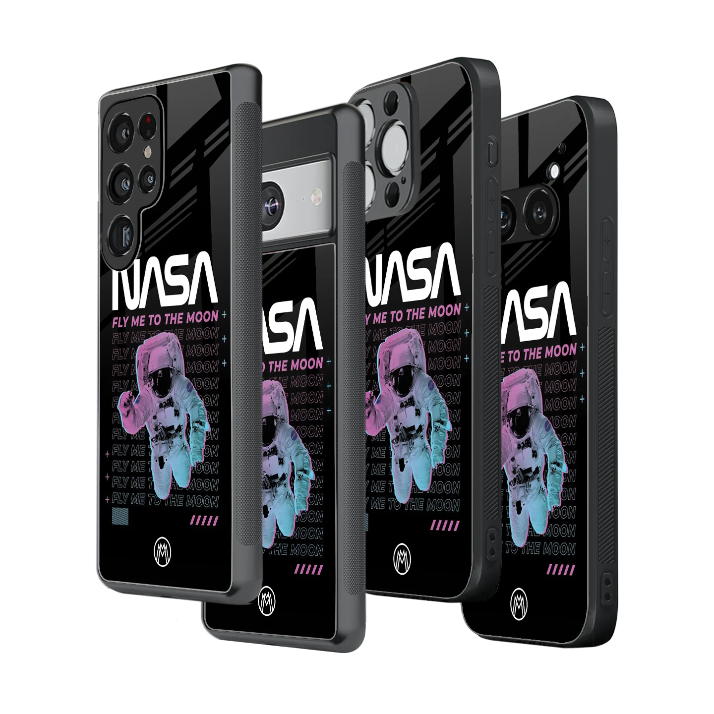 Stylish Glass Back Case for All Smartphones – iPhone, Samsung, OnePlus, Pixel, Redmi, Oppo, Vivo, Motorola