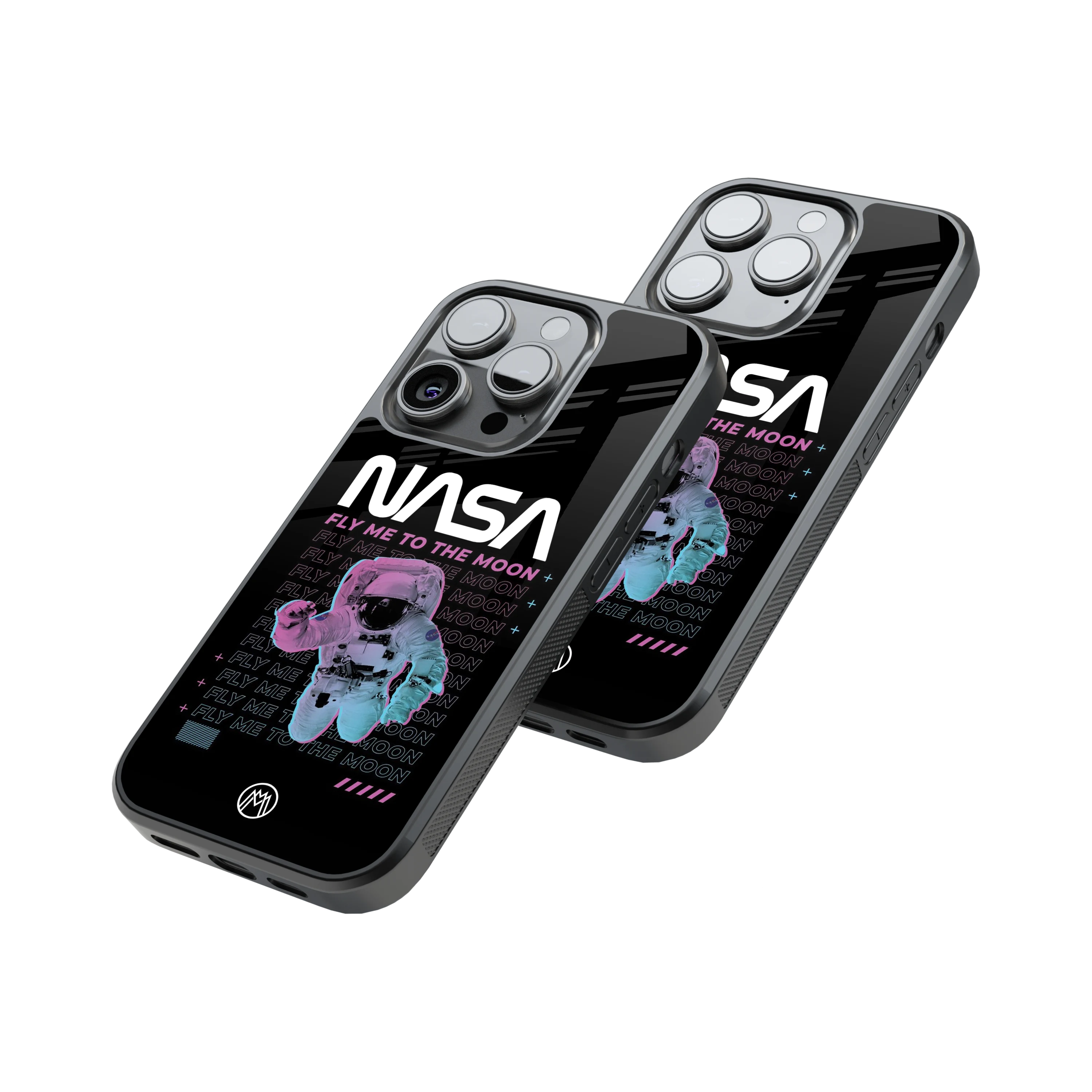 Protective Glass Back Phone Case Compatible with iPhone, Samsung, OnePlus, Pixel & More
