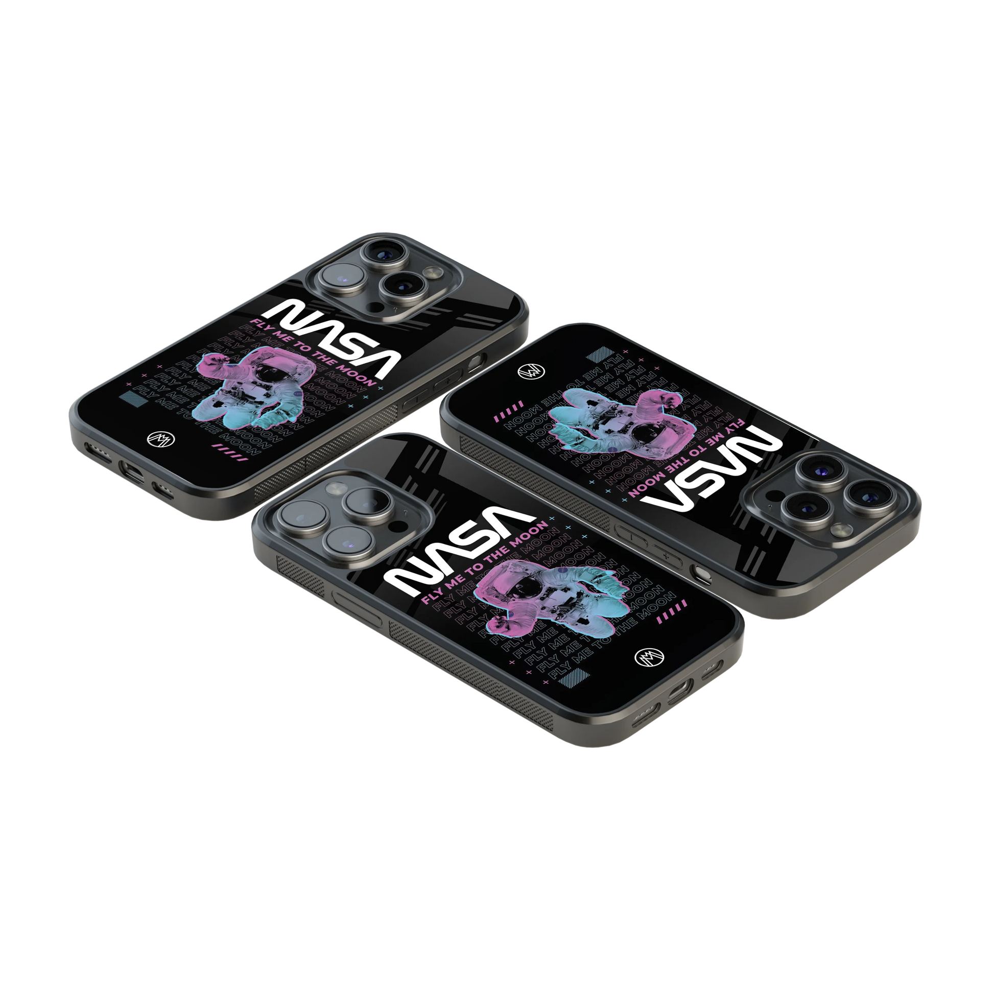 Luxury Glass Back Mobile Cover for iPhone, Samsung Galaxy, OnePlus, Pixel, Redmi & More