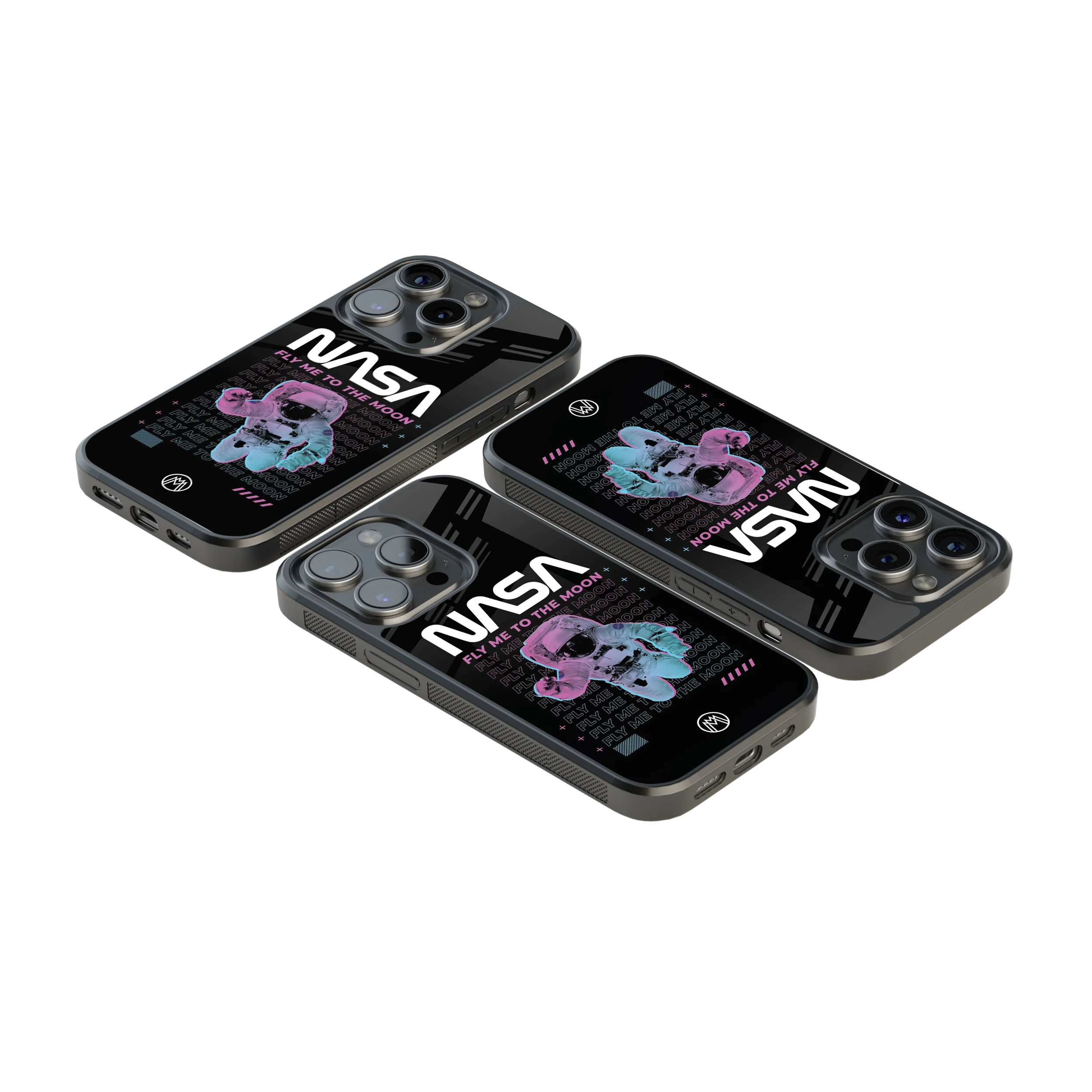 Luxury Glass Back Mobile Cover for iPhone, Samsung Galaxy, OnePlus, Pixel, Redmi & More
