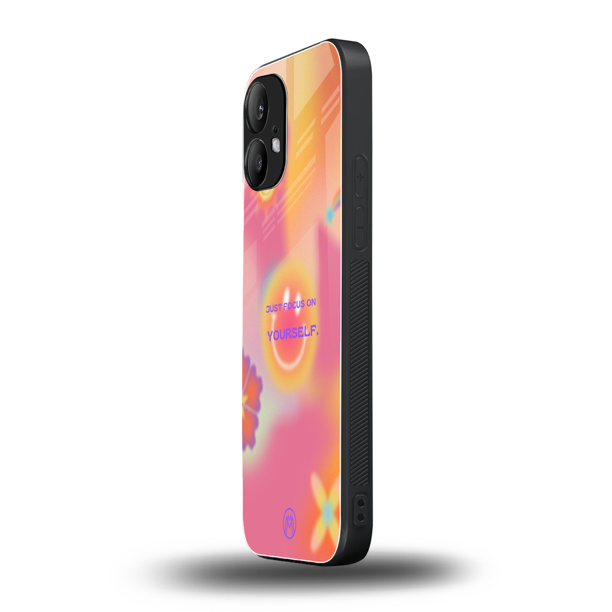 focus on yourself back phone cover | glass case for nothing phone 2