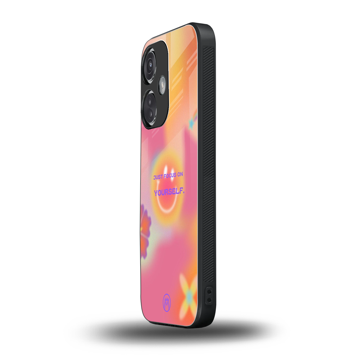 focus on yourself back phone cover | glass case for oneplus nord ce 3
