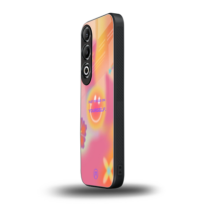 focus on yourself back phone cover | glass case for oneplus nord ce 4