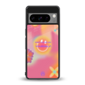 focus on yourself back phone cover | glass case for google pixel 8 pro