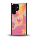 focus on yourself back phone cover | glass case for samsung galaxy s23 ultra