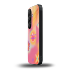 focus on yourself back phone cover | glass case for samsung galaxy s25