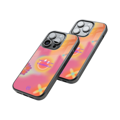 Protective Glass Back Phone Case Compatible with iPhone, Samsung, OnePlus, Pixel & More
