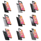 Durable Glass Back Mobile Case for iPhone, Samsung, OnePlus, Google Pixel, Redmi, Vivo, Oppo