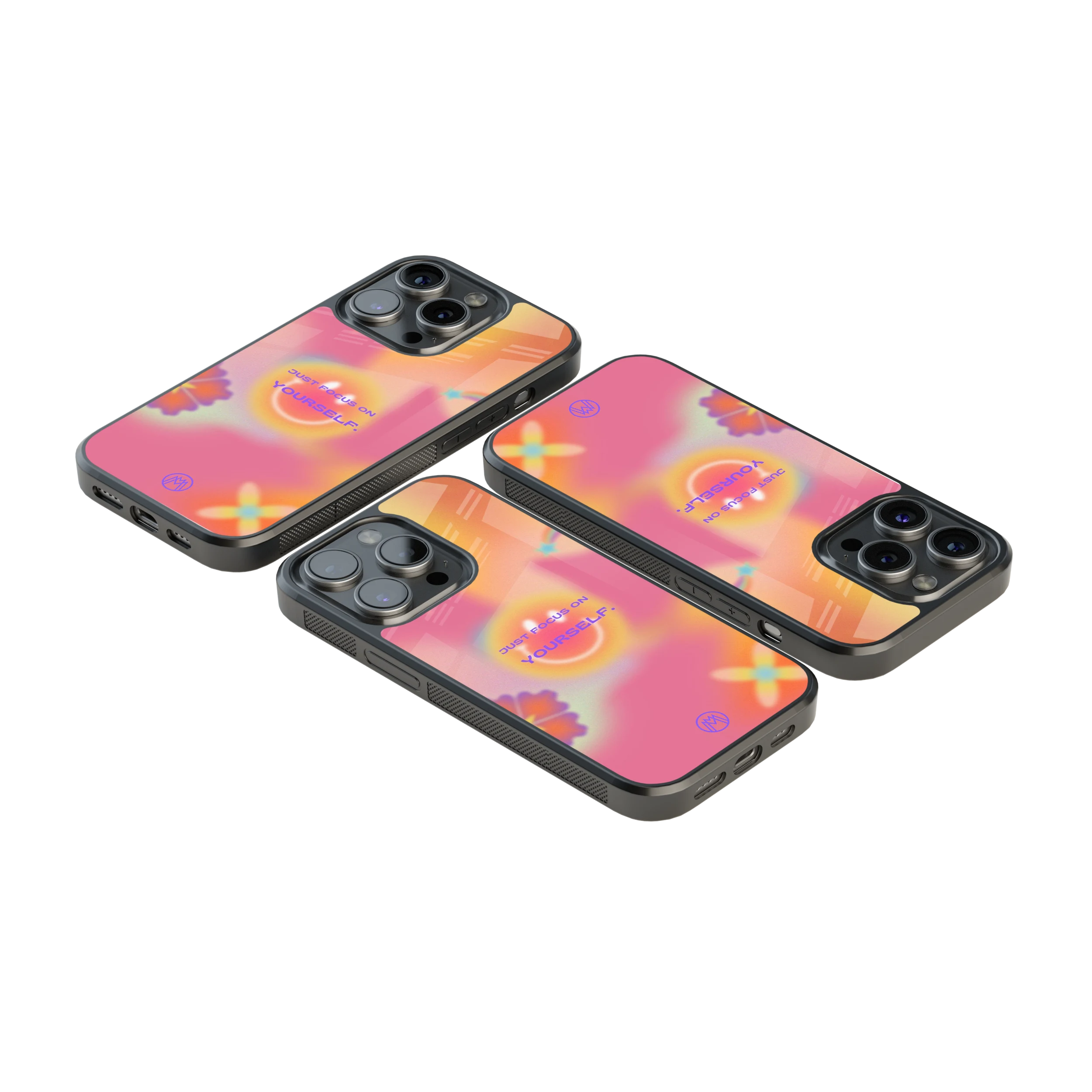 Luxury Glass Back Mobile Cover for iPhone, Samsung Galaxy, OnePlus, Pixel, Redmi & More