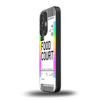 food court boarding pass ticket back phone cover | glass case for oneplus nord ce 3