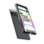food court boarding pass ticket back phone cover | glass case for google pixel 6 pro