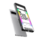 food court boarding pass ticket back phone cover | glass case for google pixel 8 pro
