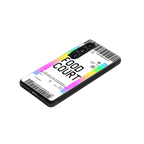 food court boarding pass ticket back phone cover | glass case for samsung galaxy s23 plus