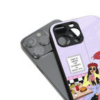 foodie diner back phone cover | glass case for iphone 14 pro max