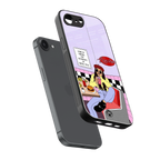 foodie diner back phone cover | glass case for iphone 16e