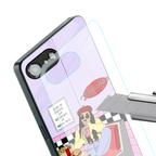 foodie diner back phone cover | glass case for iphone 16e