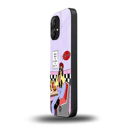foodie diner back phone cover | glass case for nothing phone 1