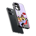 foodie diner back phone cover | glass case for oneplus nord 3