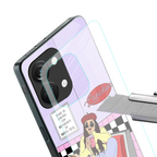 foodie diner back phone cover | glass case for oneplus nord 3