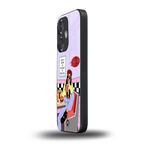 foodie diner back phone cover | glass case for oneplus nord ce 3