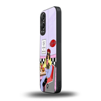 foodie diner back phone cover | glass case for oneplus nord ce 4 lite