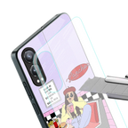 foodie diner back phone cover | glass case for oneplus nord ce 4 lite