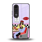 foodie diner back phone cover | glass case for oneplus nord ce 4