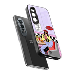 foodie diner back phone cover | glass case for oneplus nord ce 4
