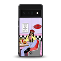 foodie diner back phone cover | glass case for google pixel 6 pro