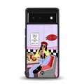 foodie diner back phone cover | glass case for Google Pixel 6A