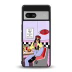 foodie diner back phone cover | glass case for Google Pixel 7