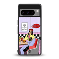 foodie diner back phone cover | glass case for google pixel 8 pro