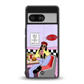 foodie diner back phone cover | glass case for Google Pixel 8