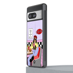 foodie diner back phone cover | glass case for Google Pixel 8