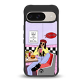 foodie diner back phone cover | glass case for google pixel 9