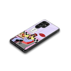 foodie diner back phone cover | glass case for samsung galaxy s25 ultra