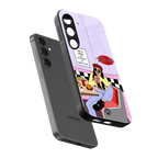 foodie diner back phone cover | glass case for samsung galaxy s25 plus