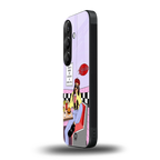 foodie diner back phone cover | glass case for samsung galaxy s25