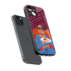 foodie queen back phone cover | glass case for iphone 13 mini